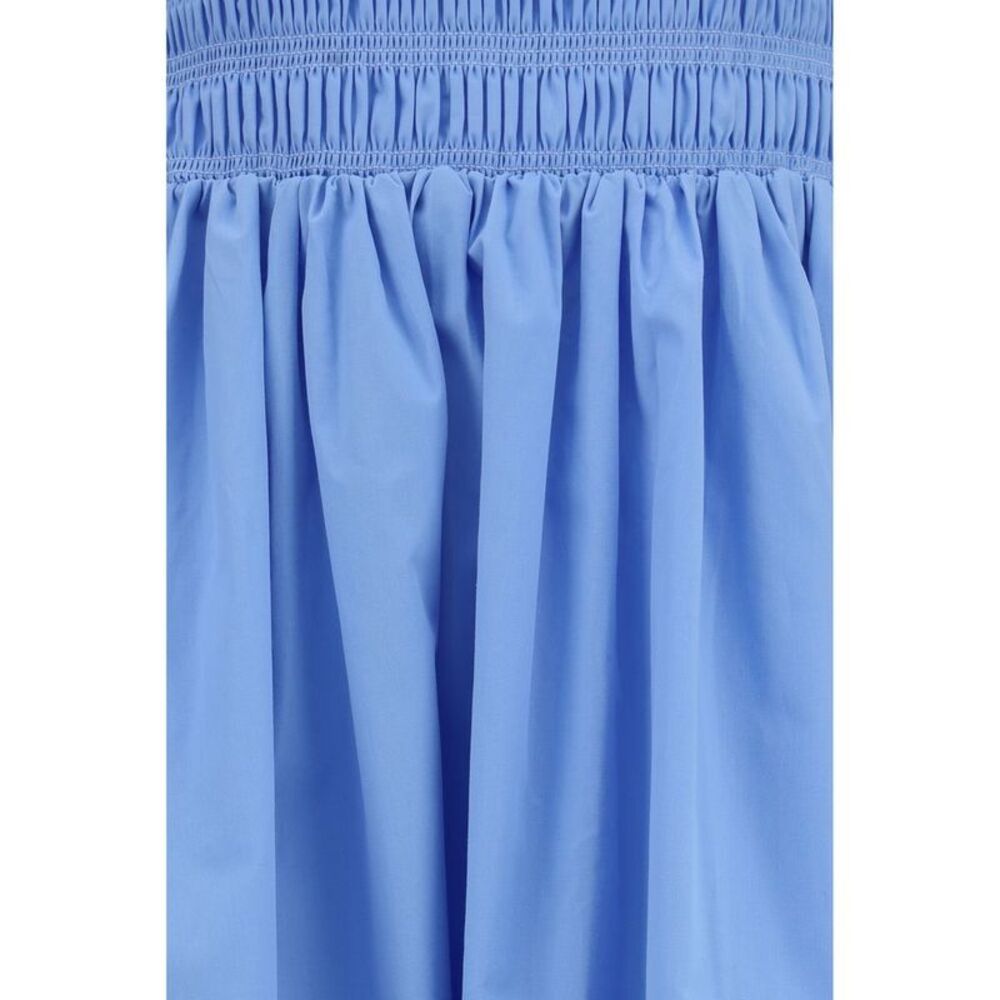 Ganni Blue Cotton Casual Women's Dress - Picture 3 of 3